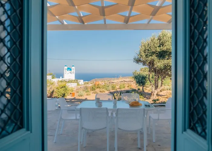 Sifnos Seaview, Eco-luxe Retreat In Ano Petali Vakantiehuis *