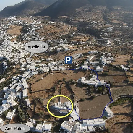 度假居 Sifnos Seaview, Eco-luxe Retreat In Ano Petali 阿波罗尼亚