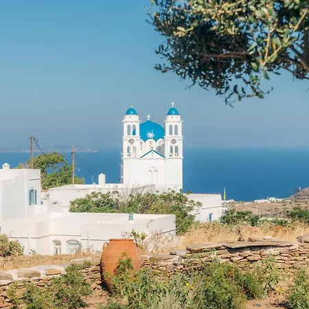 度假居 Sifnos Seaview, Eco-luxe Retreat In Ano Petali 阿波罗尼亚
